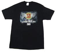 REO Speedwagon Gonna Rock You Tour T-Shirt tee Nos Black XXL