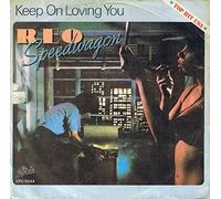 REO Speedwagon - Keep on loving you (1981) / Vinyl single [Vinyl-Single 7'']