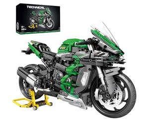 Reobrix 1:5 H2 SX SE Motorbike Building Block Toy for Adults, Technical Super Motorcycle Model Car Brick Set, 570 Bike Vehicle Collection Decor Gifts for Teens Boys Childs 14+ (2088 Pcs)