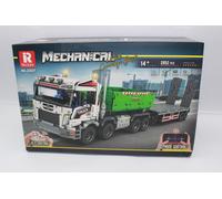 Reobrix RC Truck Building Toy with Motors, Technical Engineering Carrige Hoist Car Construction Toy Model, Heavy Duty Dumper Truck Vehicle Hobby Kits Colleciton Gift for Adults Men Boys (2852Pcs)