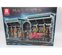 REOBRIX 66031 Magic Train Station Track 9 3/4 2795 Pcs Building Blocks Set New