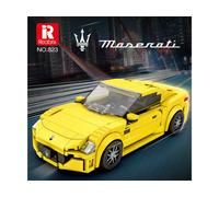 Reobrix Mini Sports Car Building Block Toy, Super Cars Model Construction Toys, 823 Technical Supercars Vehicle Collection Home Decor Puzzle Stem Gifts for Childs Teens Adults (384 Pcs)
