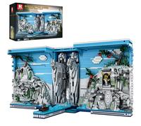 Reobrix Books of The Kings Book Nook Model with Light 66039