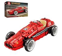 Reobrix F1 Car Building Set for Adults, Retro Formula Racing Model Kit, 11038 Classic 1:8 Scale Collectible Race Car Display for Home&Office Decor, Creative Gifts for Adults Teens 14+,1809 PCS