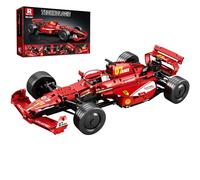 Reobrix F1 Race Car Building Set for Adults 1:8, Dynamic Front Steering, Formula 1 Speed Champions Racing Car Model Kits for Collectible, Motorsport Gift for F1 Fans 14+ (928PCS, Static Version)
