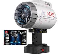 Reobrix Jet Engine Model Kits Adults, Aircraft Turbofan Engine Building Set