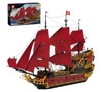 Reobrix Queen Anns's Revenge Ship Model Kit for Adult,XXL Pirate Ship 66049