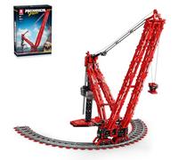 Reobrix RC Crane SK6000 Building Block Sets Adults, Remote Control Ring Rail Cranes Construction Toys, Technical Mechanical Functional Heavy Duty Toy Decor Display Model Kits for Kids 14+ (1196PCS)