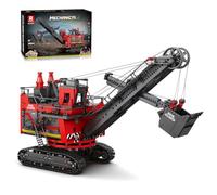 Reobrix RC Excavator Building Blocks Set 22014 Power Shovel Vehicle Model