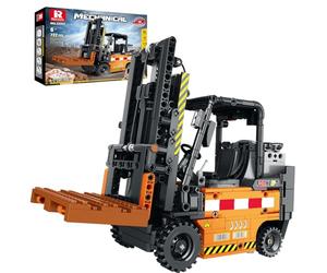 Reobrix RC Forklift Truck Building Set Engineering Forklift Vehicle Model