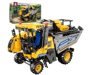 Reobrix RC Grape Harvester Tractor Toy Building Set with Motors, Farm Truck Construction Block Vehicle Model, 22026 Technical Heavy Hobby Engineering Kits Colleciton Gift for Adults Boys Men (2206Pcs)