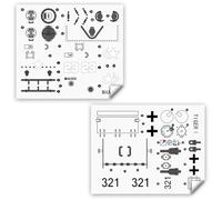 Reobrix Stickers for 77030 & 77031 Building Set