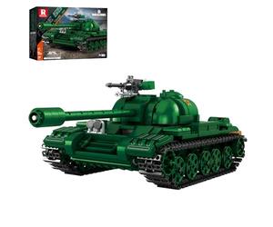 Reobrix Type-59 Tank Building Toy for Adults, 1:30 WW2 Military Medium Tank