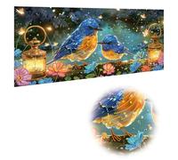 Reofrey DIY Special Shape Large Diamond Art Kits for Adults Bird, Animals Big Diamond Painting Kits for Adults, Drill Rhinestone Cross Stitch Embroidery Canvas for Crafts Home Wall Decor 30x60cm