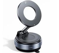REOKILY 2026 Upgraded Vacuum Magnetic Car Phone Holder 360° Reinforced 96LBS Ultra Suction Cup Phone Mount for MagSafe Cell Phone Holders for Your Car/Gym/Mirror Mount for iPhone & Android