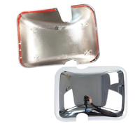 REOKIP 1 Pair Car Chrome Rearview Mirror Cover Trim Rear View Mirror Cover For Suzuki NPR (1 Pair Small)