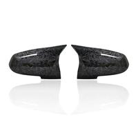 REOKIP 2 Pieces Rearview Mirror Cover Cap Carbon Black For For Series 1 2 3 4 X M 220i 328i 420i F20 F21 F22 F23 F30 F32 F33 F36 X1 (Forged Carbon Look)
