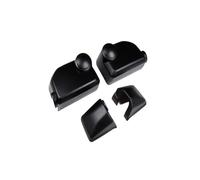 REOKIP 2x ABS Plastic Piano Black Rearview Mirror Decorative Cover For Toyota For FJ For Cruiser 2007-2021 (Matte black)