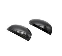 REOKIP ABS Chrome Rearview Mirror Cover Trim For Vw For Tiguan 2009 2010 2011 2012 2013 2014 2015 (ABS carbon fiber)