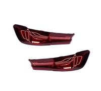 REOKIP Car Tail Light For B&MW 3 Series G20 G28 320i 325i 330i 2020 2021 2022 2023 2024 Car Taillight Assembly Upgrade LED Taillight(Red)