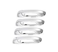 REOKIP Exterior Door Handles 4pcs for Jeep for Cherokee 1999-2004 for Liberty 2002-2007 Chrome Car Door Handle Cover Trim Exterior Part Outer Door Handle