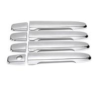 REOKIP Exterior Door Handles 8Pcs ABS Chrome Side Door Handle Cover Trim for Mitsubishi for Outlander 2008-2014 for Lancer Sedan/Evo 2007-2014 Outer Door Handle