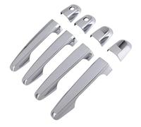 REOKIP Exterior Door Handles 8Pcs for Mitsubishi for L200 Triton Pickup 2006-2014 Chrome Door Handle Cover Trim Outer Door Handle