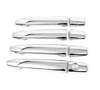 REOKIP Exterior Door Handles Chrome Side Door Handle Cover Trim Door Handles 8pcs Fit for Pajero for Montero Sport 09-12 Outer Door Handle