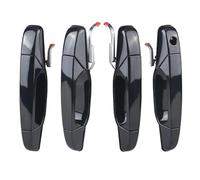 REOKIP Exterior Door Handles Exterior Chrome Door Handle 5960521 25960526 for Cadillac for Escalade ESV EXT 2007 2008 2009 2010 2011 2012 2013 Outer Door Handle(1 Set Black (4pcs))