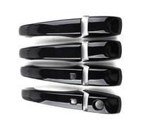 REOKIP Exterior Door Handles Exterior Door Handles for Dodge for Durango 2011-2019 for Caravan 2008-2019 8Pcs/Set Gloss Black Outer Door Handle