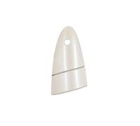 REOKIP Exterior Door Handles White Color Door Outer Handle Painted Fit for CR-Z CRZ 2011 2012 2013 2014 2015 Outer Door Handle(Right Have Hole)