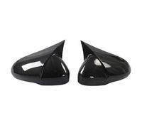 REOKIP For F&ord For Mondeo For Fusion MK5 MKV5 2013-2018 Rearview Side Mirror Cover Wing Cap Exterior Door Rear View Case Trim Carbon Fiber (Carbon)