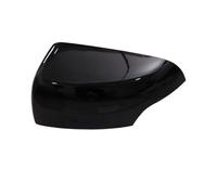REOKIP For F&ord For Ranger 2015-2022 Rear View Mirror Cover Housing Clip-On Carbon Black Side Wing Door Mirror Cap Shell Car Accessorie (Gloss Black left)