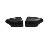 REOKIP For F&ord For Ranger 2015-2022 Rear View Mirror Cover Housing Clip-On Carbon Black Side Wing Door Mirror Cap Shell Car Accessorie (Carbon Look 1 pair)