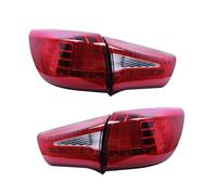 REOKIP For KIA For Sportage R 2011 2012 2013 2014 2pcs LED Rear Brake Tail Light Assembly Tail Lamp Turn Signal Stop Light (Red Cover)