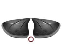 REOKIP For Merceded For Benz A Class A180 2019-2025 Rearview Side Mirror Cover Wing Cap Exterior Door Rear View Trim (Carbon Look)