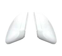 REOKIP For Peugeot 208 2008 2012 2013 2014 2015 2016 2017 2018 Car Replacement Rearview Side Mirror Cover Wing Cap Exterior Door Trim (White)