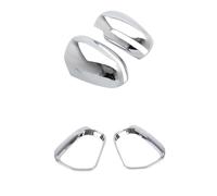 REOKIP For Suzuki For Ertiga XL7 2021 2022 2023 Carbon Chrome Garnish Car Side Door Mirror Frame Rearview Mirror Cover Decoration (Chrome 12)