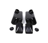 REOKIP For Toyota For FJ For Cruiser 2007-2021 2x ABS Plastic Piano Black Rearview Mirror Decorative Cover (Piano Black)
