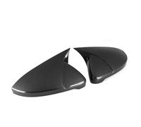 REOKIP For VW For GOLF 7 MK7 MK7.5 R GTI 2014-2019 Car Rearview Side Mirror Cover Horn Wing Cap Exterior Door Rear View Case Trim Sticker (left)