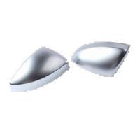 REOKIP Matt Chromed Side Rearview Wing Mirror Cover Housing For TT TTs MK3 8S 2015 2016 2017 2018 2019 2020 (WITH LANE HOLE)
