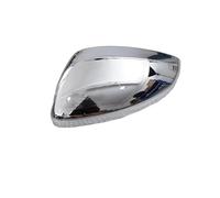 REOKIP Plating Rearview Mirror Housing For Peugeot 208 2012-2019 Right/Left Door Side Wing Mirror Cover Cap Car Exterior Accessories (left)