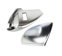 REOKIP Protective Cover Matte Chrome Plating Door Mirror Shell For A6 A7 A8 C8 D5 2018 2019 2020 2021 (With holes Left)
