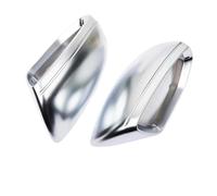 REOKIP Protective Cover Matte Chrome Plating Door Mirror Shell For A6 A7 A8 C8 D5 2018 2019 2020 2021 (Matte chrome L R)
