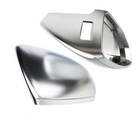 REOKIP Protective Cover Matte Chrome Plating Door Mirror Shell For A6 A7 A8 C8 D5 2018 2019 2020 2021 (With holes Right)