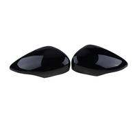 REOKIP Rearview Mirror Cover Sheel For F&ord For Fiesta MK7 2009-2017 Side Wing Mirror Caps Car Exterior Replacement Accessories (Gloosy Black)