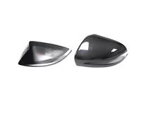 REOKIP RHD LHD Real Forged Carbon Fiber Mirror Cover For Mercedes For Benz For W205 W213 W222 C205 W238 W190 (LHD Sticky Style)