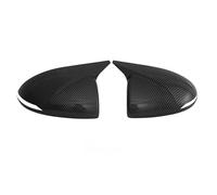 REOKIP Side Mirror Cover Wing Cap Exterior Door Trim Housing Rear View Carbon Look For Hyundai For MacMiChr8 2020 2021 2022 2023 (Carbon Fiber Look)