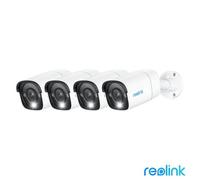 Reolink 12Mp (4K+) Uhd Nvr Poe Ai Bullet Add-On Cam 4Pk