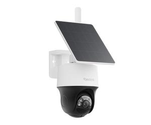 Reolink 2K 4G LTE Wireless Outdoor Security Camera Go PT S Lite, Pan-Tilt with Auto Tracking, Built-in SIM Card, Color Night Vision, AI Detection, Solar Powered for Stable, Farm, Construction Site